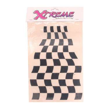 Diverse stickervlag wave carbon