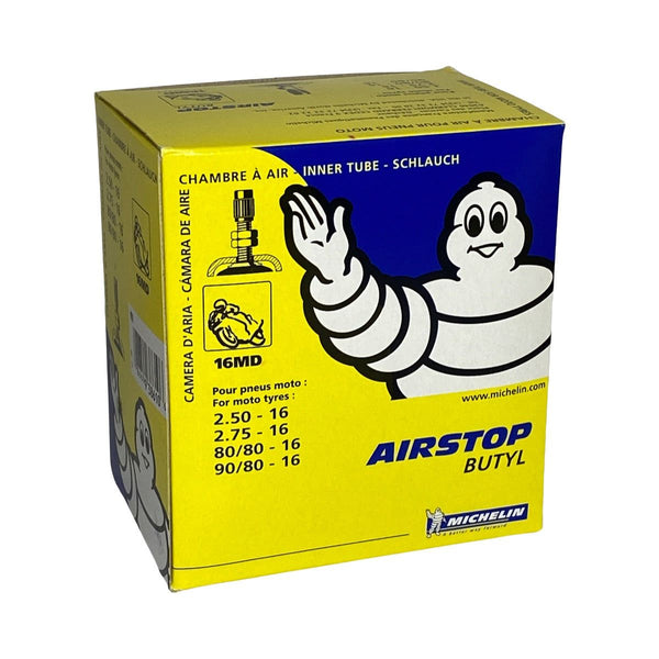 Michelin binnenband 16-2.50 2.75 80-80 90-80 recht ventiel