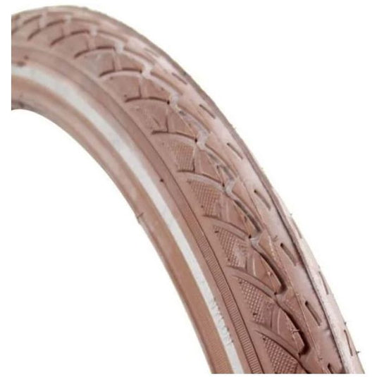 Deli tire buitenbanddeli 24x1.75 47-507 bruin reflectie