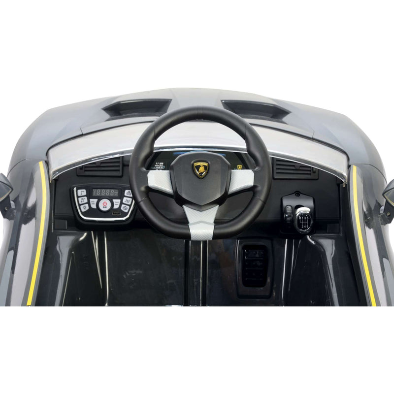Load image into Gallery viewer, Lamborghini Centenario Grijs Elektrische Auto met Afstandsbediening 12 Volt
