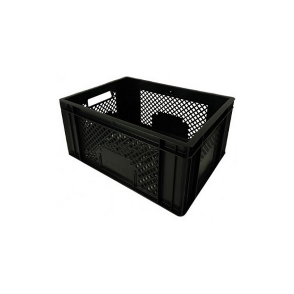 crate pvc small black 18l 37x27x18 cm