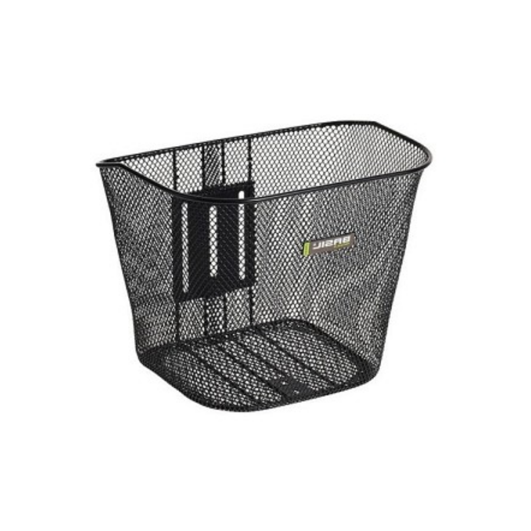 bicycle basket bremen luxe for 21 liters steel black