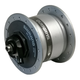 Shimano naafdynamo 6v 3 watt 36 gaats uitvalnaaf zilver