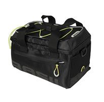 Basil Miles - luggage carrier bag - 7 liters - black