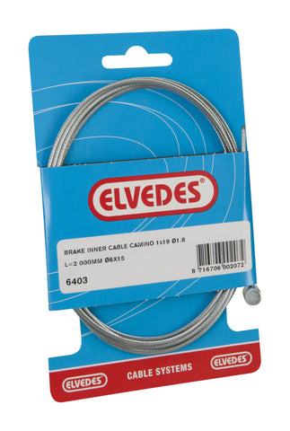 Elvedes brake inner cable 2000mm rear Camino 6403