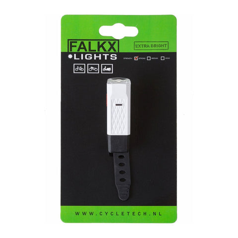 FALKX Mini headlight LED. USB rechargeable (hang packaging).