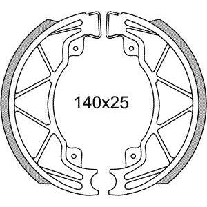 Brake segment set Newfren GF0268 Piaggio Runner, Hexagon-125/180