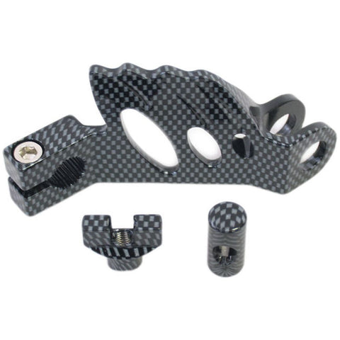 Brake key universal scooter rear Wing carbon look