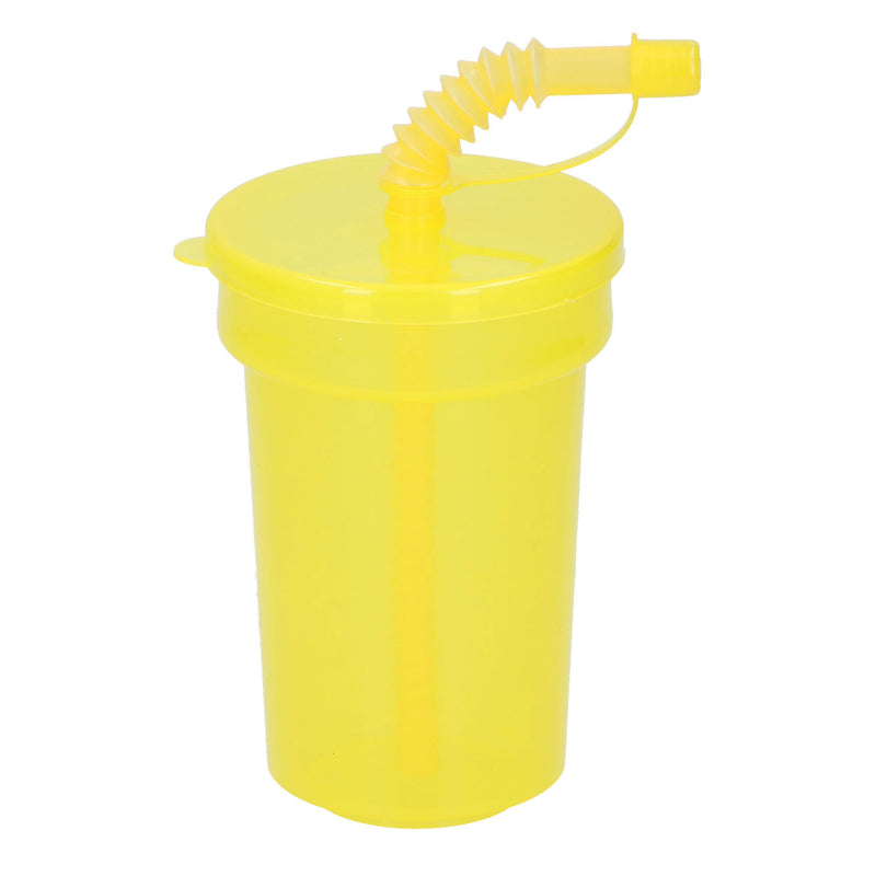 Load image into Gallery viewer, Kunststof Drinkbeker met Rietje 387ml, 6st.
