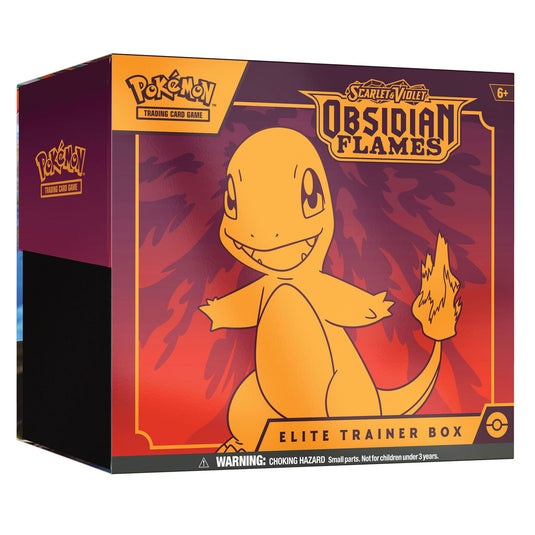 Asmodee Pokemon TCG Scarlet&Violet Obsidian Flames Trainer Box