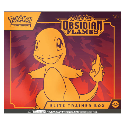 Asmodee Pokemon TCG Scarlet&Violet Obsidian Flames Trainer Box