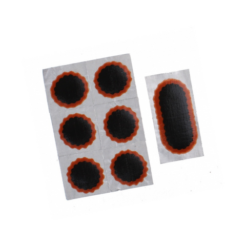 tire patches Tube Patch rubber black 7-piece