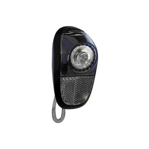 Union LED headlight Mobile smoke/black. incl. batteries (workshop packaging)