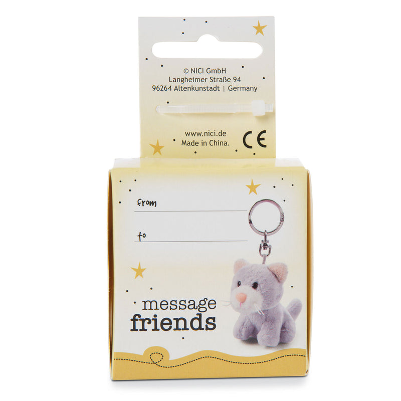 Load image into Gallery viewer, Nici Pluchen Sleutelhanger Kat You are the Best in Geschenkdoos, 6cm
