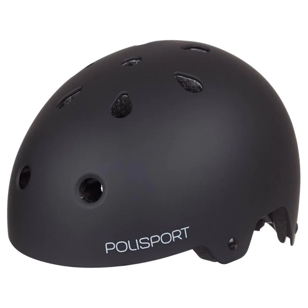 polisport urban pro cycling helmet m 55-58cm black