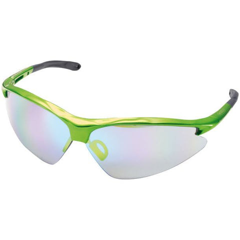 Cycling glasses KED JackaI - neon green (multi-green-mirror)
