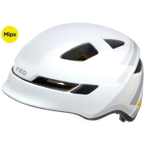 bicycle helmet ked pop mips - medium (52-56 cm) - grey
