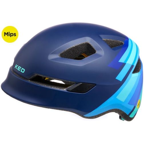 bicycle helmet ked pop mips - small (48-52 cm) - blue