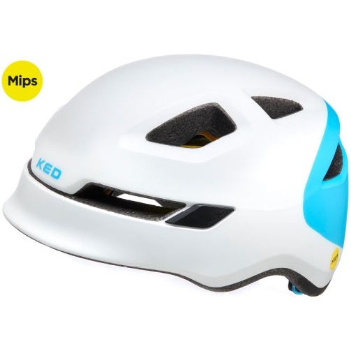 bicycle helmet pop mips - small (48-52 cm) - white blue
