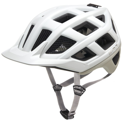 bicycle helmet ked crom m (52-58cm) - light gray ash gray matt