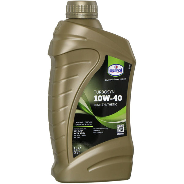 Oil Eurol 10W40 4T Turbosyn synthetic oil (1 liter)