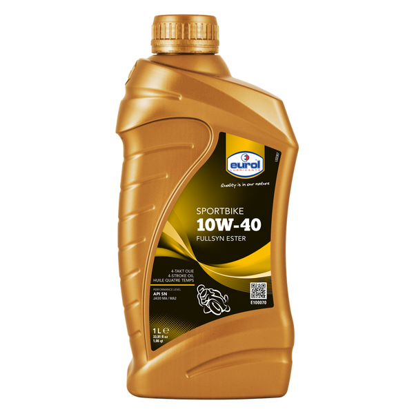 Fully synthetic motor oil Sportbike 10W-40 front