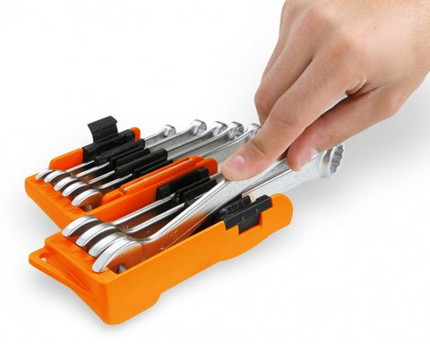 Combination wrench set Beta Tools 42/SC9I 9-piece in holder