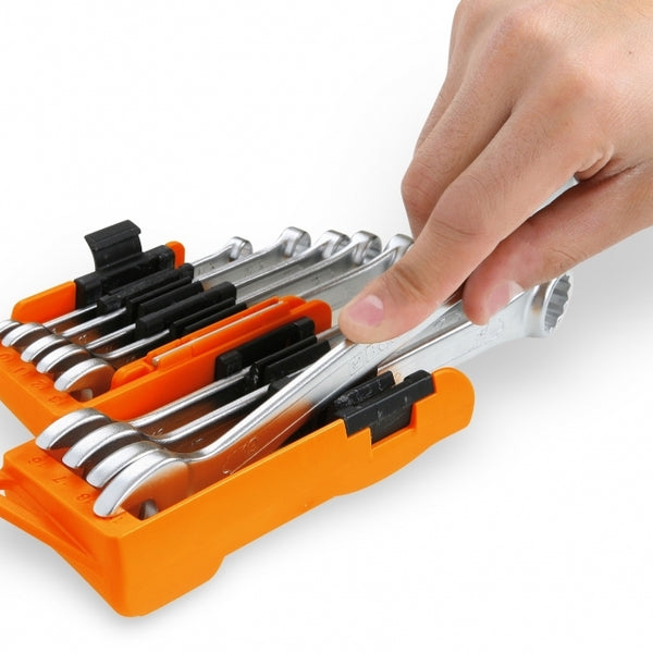 Combination wrench set Beta Tools 42/SC9I 9-piece in holder