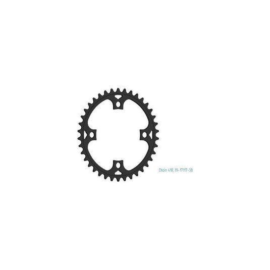 Xtrabike tandwiel 38t 1 2x3 32 bafang