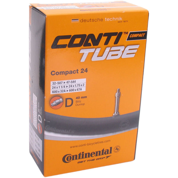 Continental inner tube dv9 compact 24 inch 32/47-507-544 dv 40 mm
