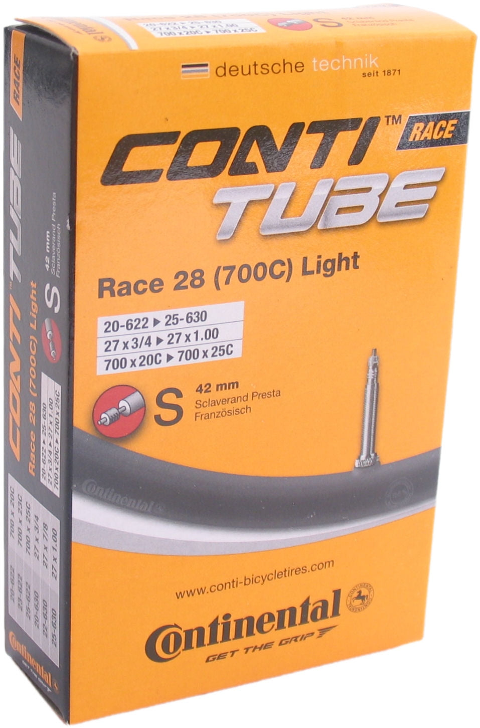 Race Tube Light 28" S42 RE [20-622-&gt;25-630]