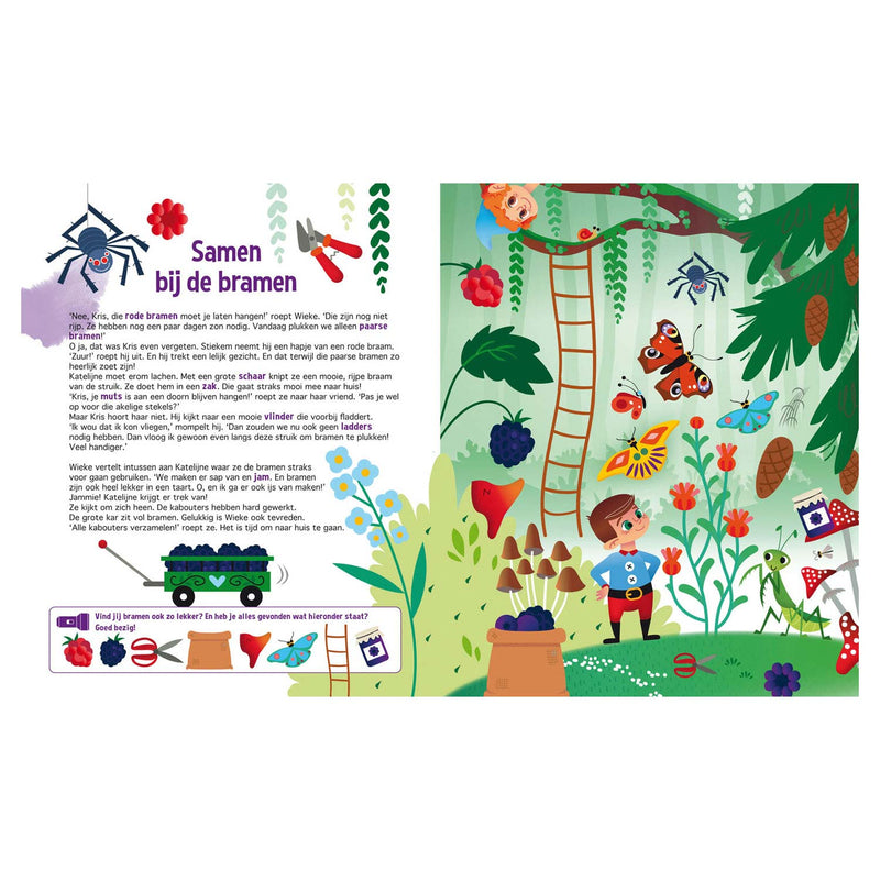 Load image into Gallery viewer, Lantaarn Publishers Speuren in het Kabouterbos + kartonnen zaklamp
