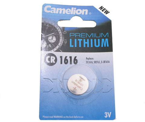 Camelion button cell CR-1616 3V Lithium (hang packaging)