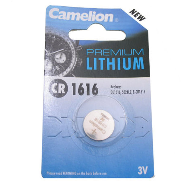 Camelion button cell CR-1616 3V Lithium (hang packaging)