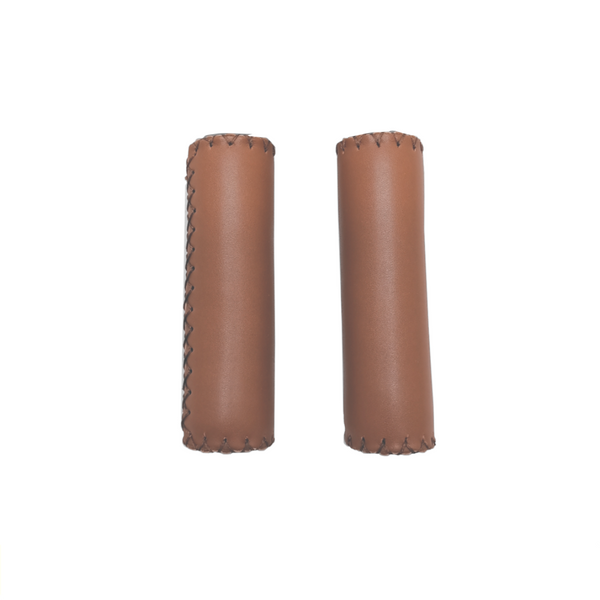 FALKX handles brown leather per pair (import).