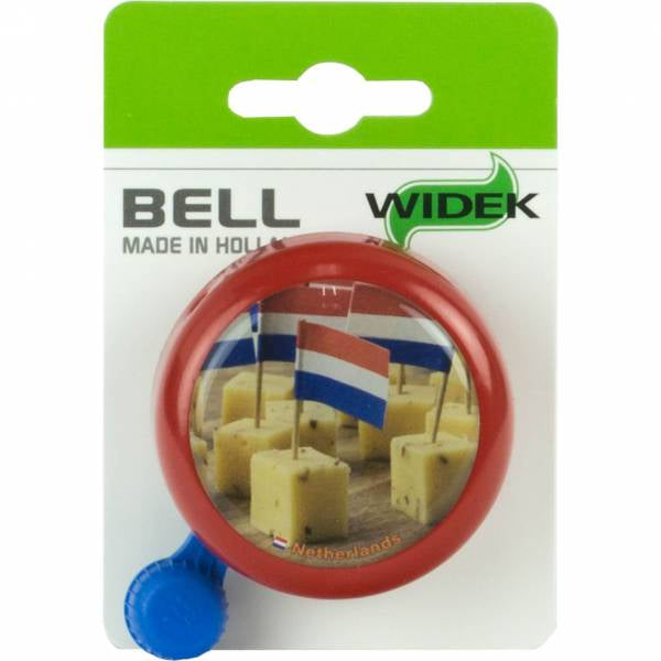 Widek bell red cheese cubes on card