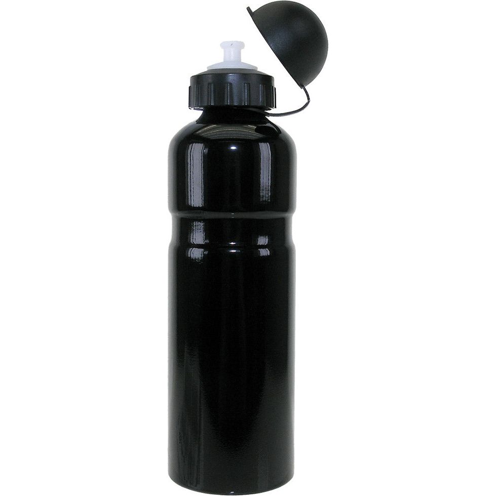 Aluminum bottle 750 ml - black