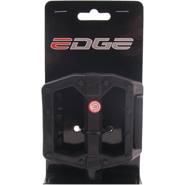 Pedal set Edge BMX wide plastic black
