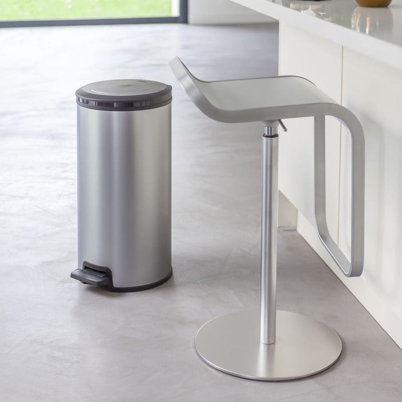 Load image into Gallery viewer, Curver Curver Pedaalemmer Deco rond 30 L zilverkleurig
