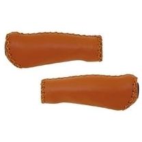 Velo handles leather 2x135 set brown