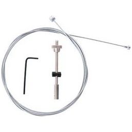Trunk inner drum brake cable with threaded end SK77 stainless steel
