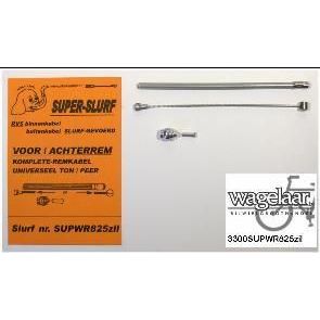 Slurf remkabel br. cable sup wr825 zil 2,25m,sst silver