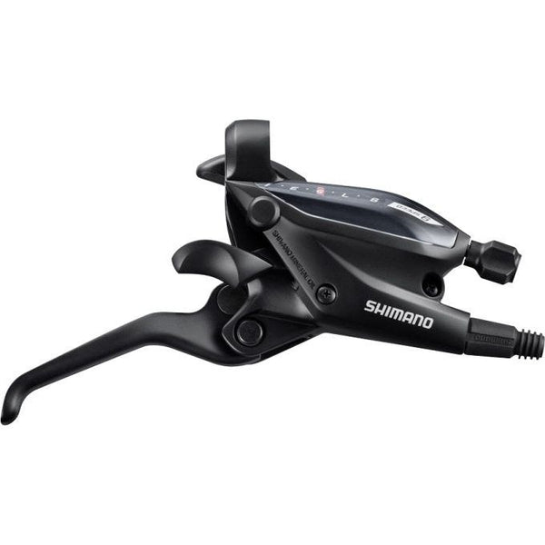 Shifter with brake lever 7 speed Shimano ST-EF505 right - 3 fingers - black
