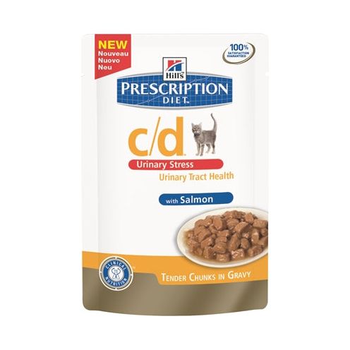 Hill's prescription diet Hill's feline c d urinary stress zalm