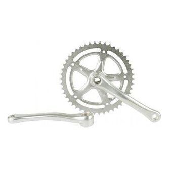 crankset 44T 170mm steel silver