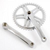 crankset Vinty 46T 170 mm silver