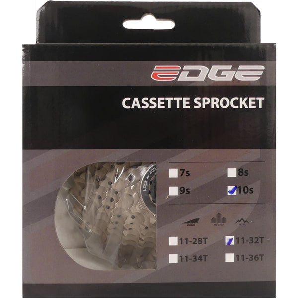Cassette 10 speed Edge CSM6010 11-32T - silver
