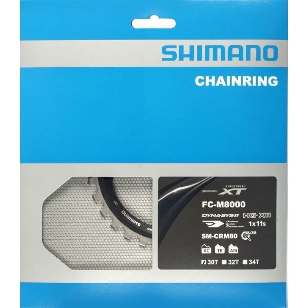 Shimano chainring Deore XT 11V 30T ISMCRM81A0 M8000-1