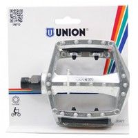 Pedals union sp-102 9/16 aluminum silver (card)