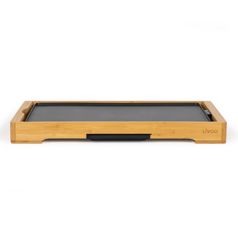Load image into Gallery viewer, Livoo Livoo Grill 2200 W 58x30x6 cm bamboe houtkleurig
